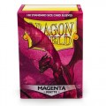 Dragon Shield 100 - Standard Deck Protector Sleeves - Matte Magenta