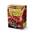 Dragon Shield 100 - Standard Deck Protector Sleeves - Matte Ruby