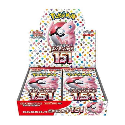 日版PTCG 朱紫 sv2a「ポケモンカード151」 原盒