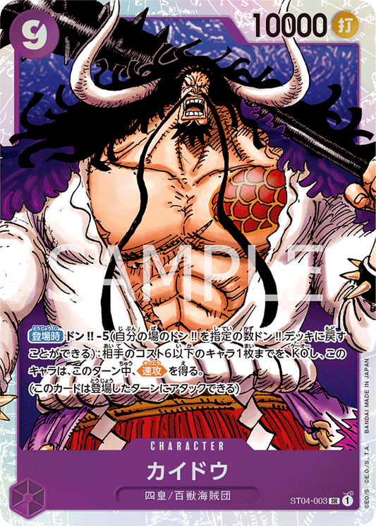 ST04-003 | SR | CHARACTER
海道