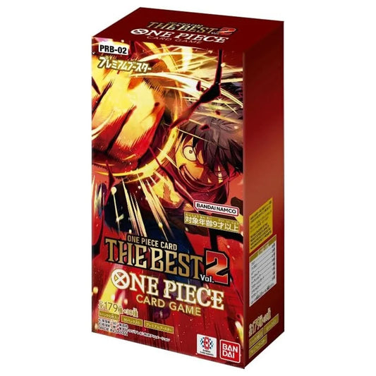 One Piece Card Game - PRB-02 ONE PIECE CARD THE BEST Vol.2 豪華補充包 原盒