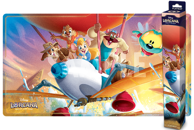 Disney Lorcana - Reign of Jafar Playmat (Rescue Rangers Away! and Hades - Double Dealer) [Set8]