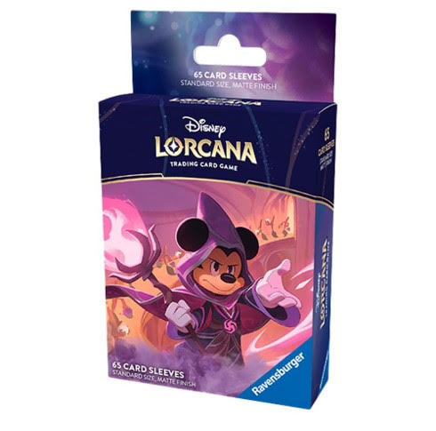 Disney Lorcana - Reign of Jafar Sleeves (Mickey Mouse - Wayward Sorcerer)